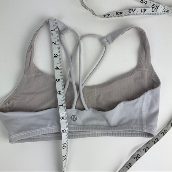 Lululemon strappy white sports bra straps small - Picture 3 of 6